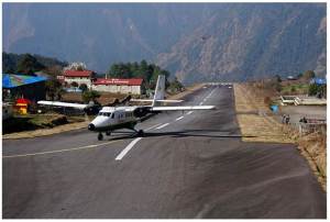 Lukla Landing